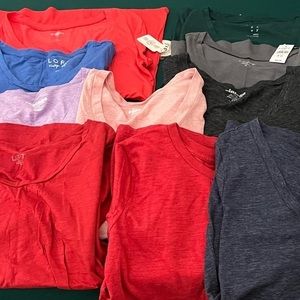 Bundle of 10 T Shirts Sizes XS to Small